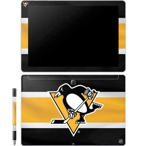 NHL Pittsburgh Penguins Jersey Galaxy Book 12in Skin